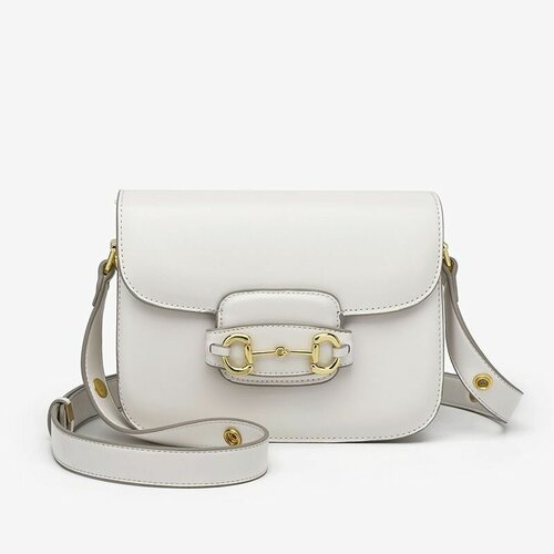 фото Сумка клатч , полиуретан, белый deep womens club