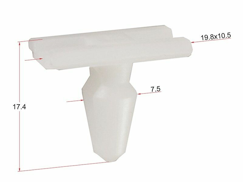 фото Клипса Молдинга Peugeot/Citroen/Renault (1 Шт Sat арт. ST-M11439