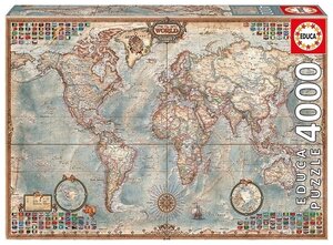 Пазл Educa Политическая карта мира (14827)