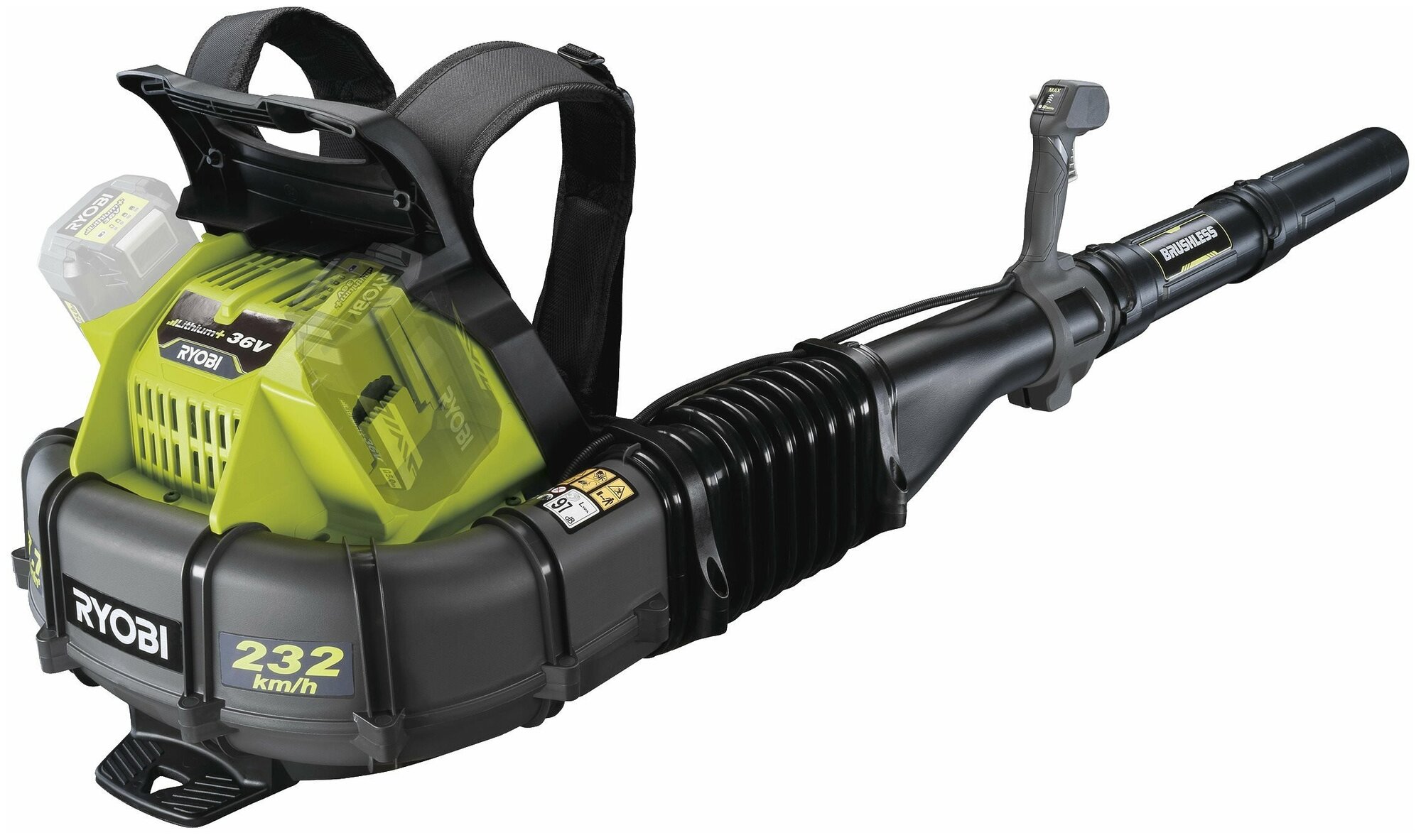 Ранцевая воздуходувка Ryobi RY36BPXA-0 5133004577