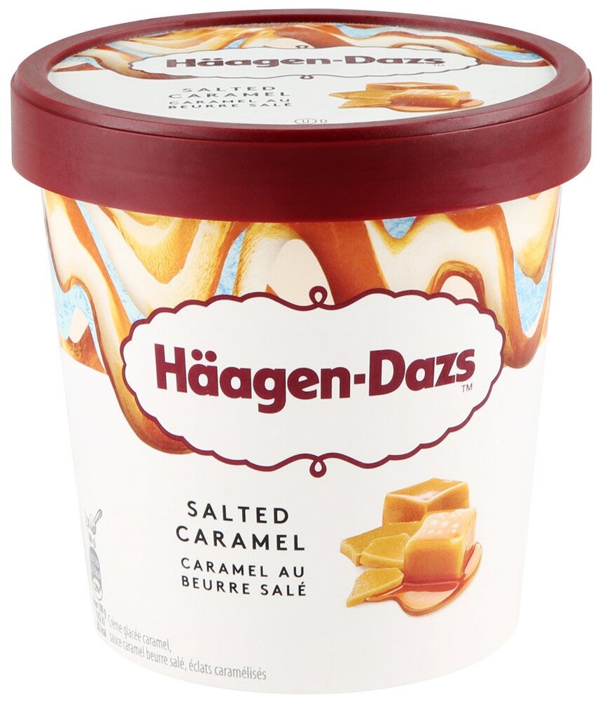 Мороженое Haagen Dazs Пломбир соленая карамель — купить в интернет ...
