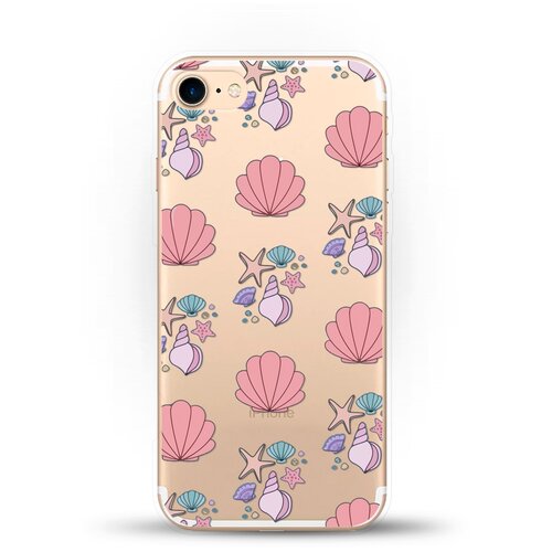 фото Силиконовый чехол ракушки на apple iphone se (2020) andy & paul