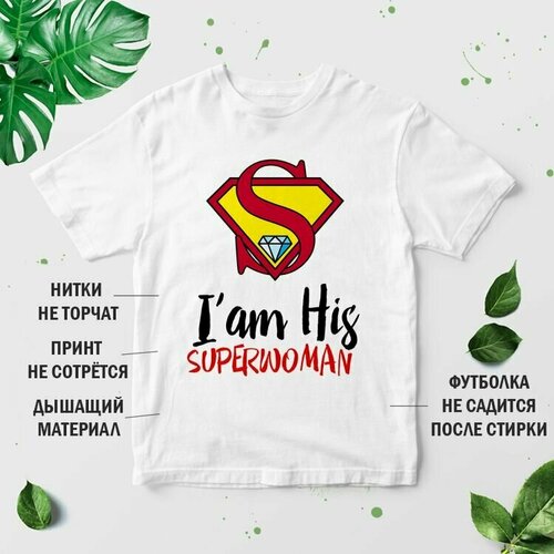 фото Футболка, размер m, белый нет бренда