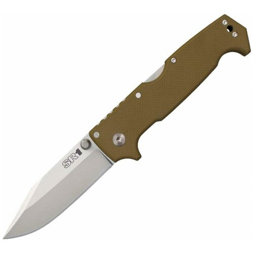 cold steel нож с фиксированным клинком srk sk 5 длина клинка 15 5 см cs 49lck Cold Steel SR1 зеленый