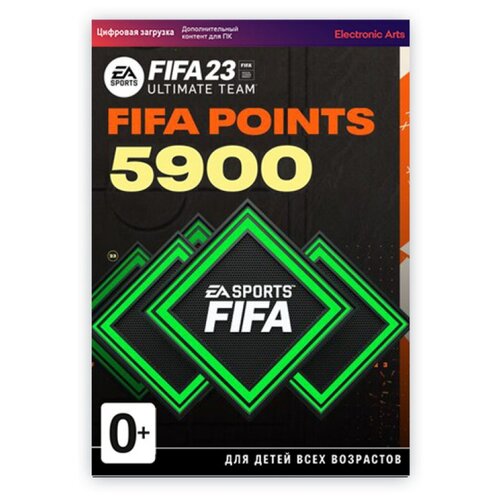 Игровая валюта FIFA 23 5900 FUT Points Цифровая версия 659900₽