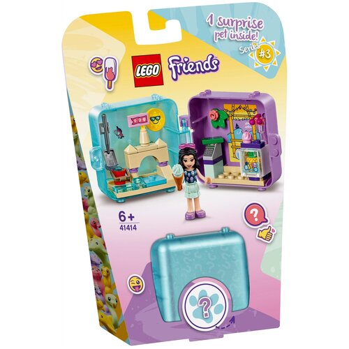 Конструктор LEGO Friends 41414 Летняя игровая шкатулка Эммы, 51 дет. конструктор lego friends 41336 арт кафе эммы 378 дет