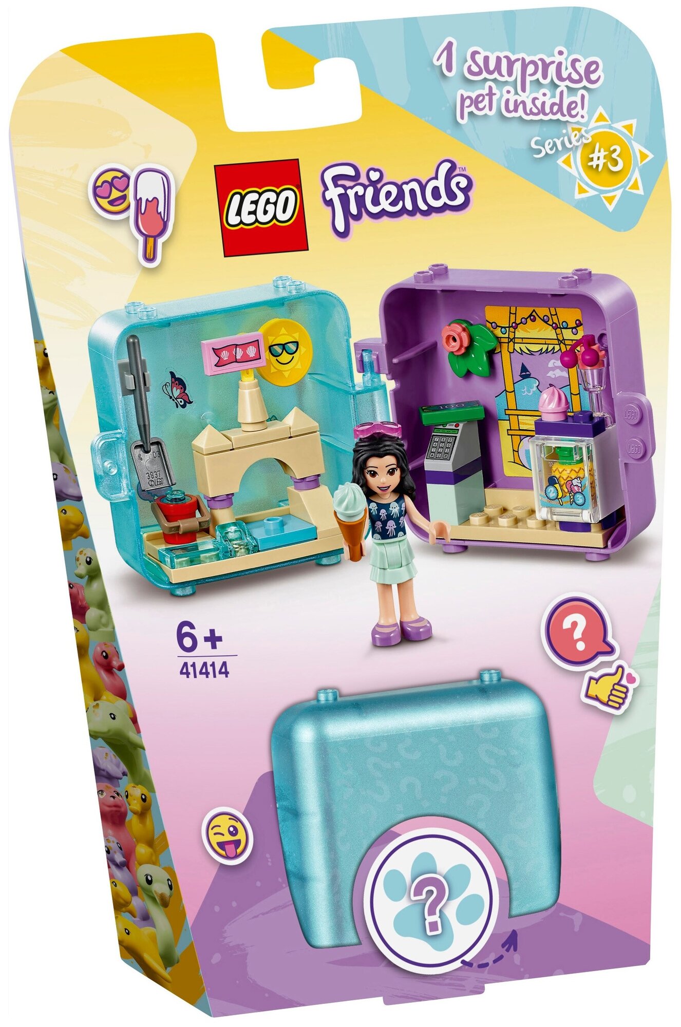 Конструктор LEGO Friends Игровая шкатулка Эммы, 36 деталей (41414) - фото №1