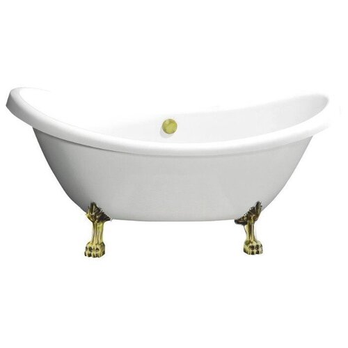 Ванна отдельностоящая BelBagno BB05-ORO, акрил