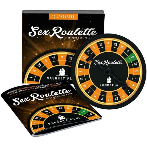 Настольная игра-рулетка Sex Roulette Naughty Play, разноцветный