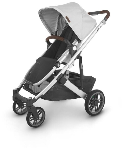 Прогулочная коляска UppaBaby Cruz V2, Bryce, цвет шасси: серебристый