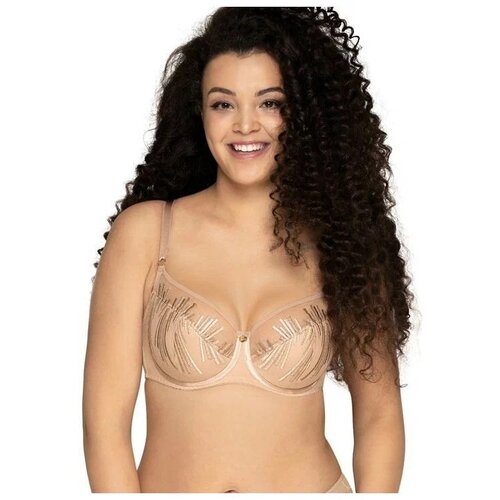 фото Бюстгальтер ava lingerie, 2 шт., размер 85e, бежевый