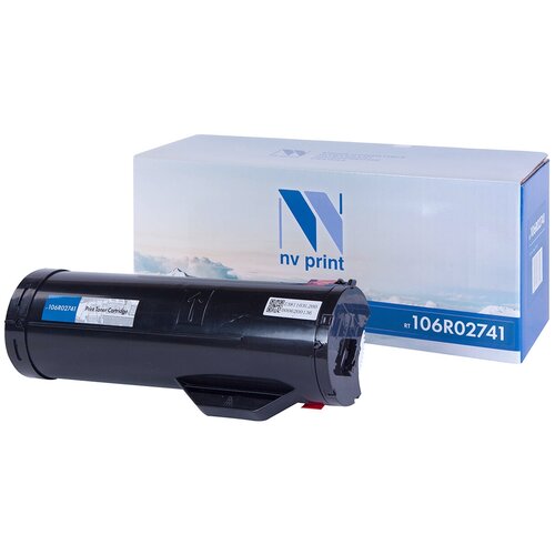 Картридж NV Print 106R02741 для Xerox, 25900 стр, черный картридж nv print 106r02741 для xerox 25900 стр пурпурный