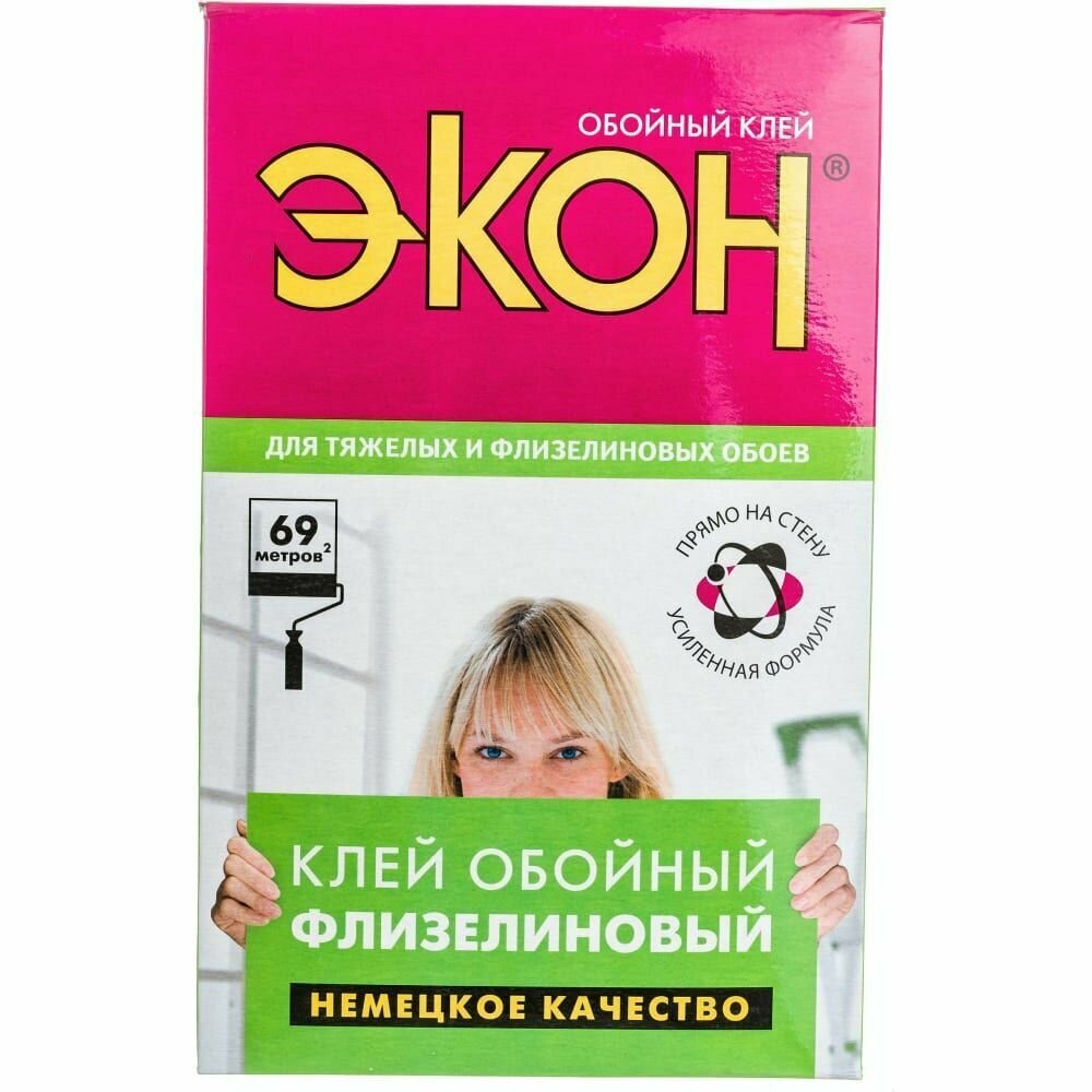 Клей обойный флизелиновый Экон 470г