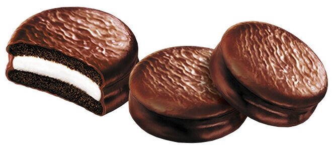 Пирожное Lotte Confectionery Choco Pie Cacao, 168 г, 6 шт. в уп. - фотография № 2