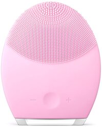 Электрическая щётка Forever Cleanse Face для чистики и массажа лица розовая