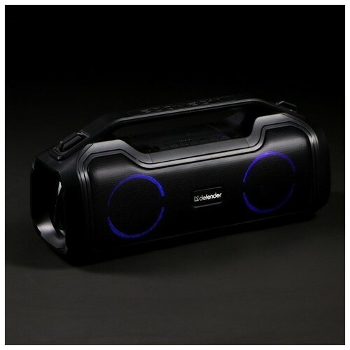 Портативная колонка Defender G104 12Вт 1500мАч BT FM USB microSD дисплей подсветка 406600₽