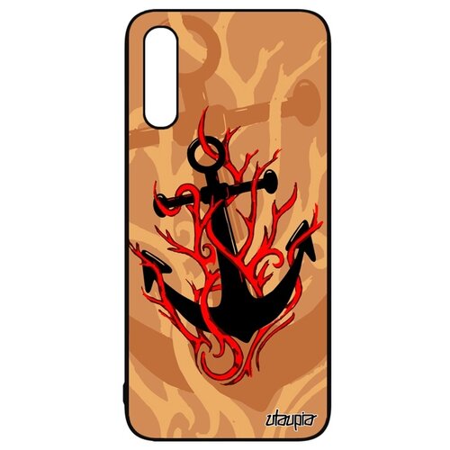 фото Чехол на смартфон samsung galaxy a50, "якорь" вмф гавань utaupia