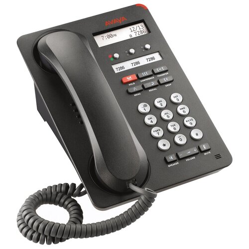 ip блок питания avaya для ip телефонов 1600 серии 700513357 Avaya 1603SW-i черный матовый