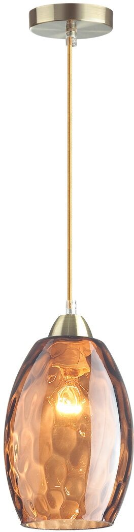 Светильник подвесной Lumion Sapphire 4485/1, E27, 60Вт, кол-во ламп:1шт, Коричневый
