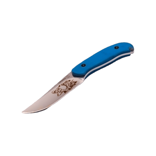 Нож «Касатка 2014 Бег на коньках» (синий) Кизляр, Россия