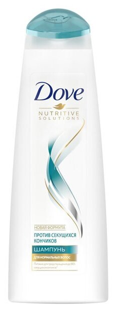 Dove шампунь Nutritive Solutions против секущихся кончиков, 380 мл