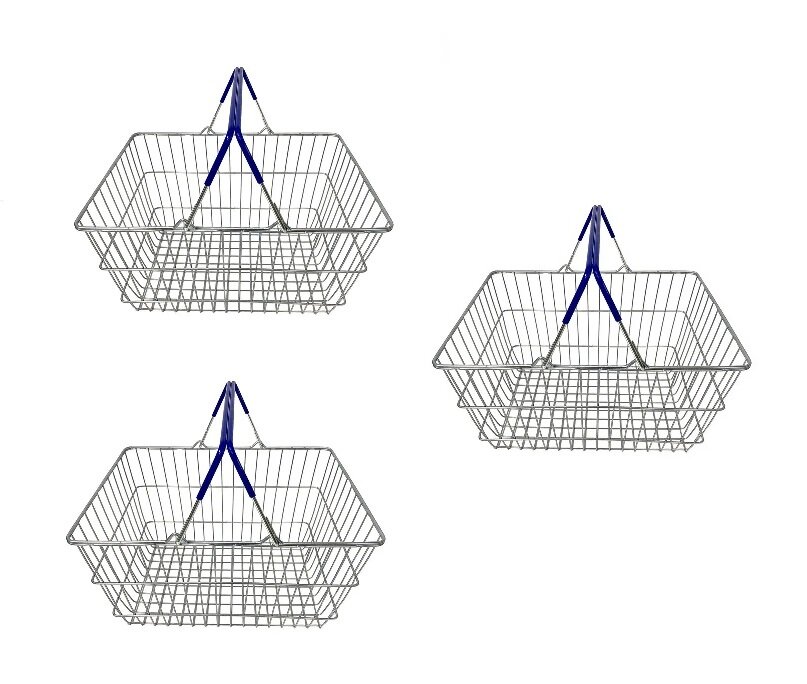 Корзина покупательская 20л (3шт)