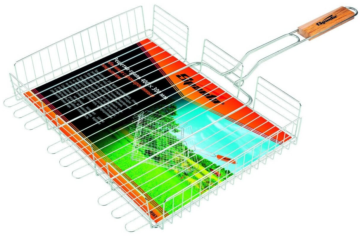 Решетка Sparta 69561 для гриля объемная 40х30 см