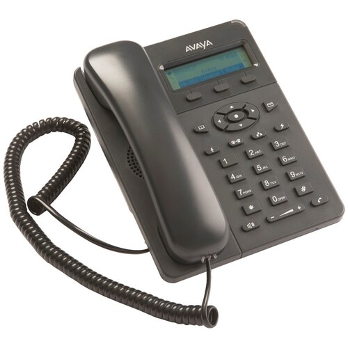 voip телефон avaya 3730 черный VoIP-телефон Avaya E129 черный