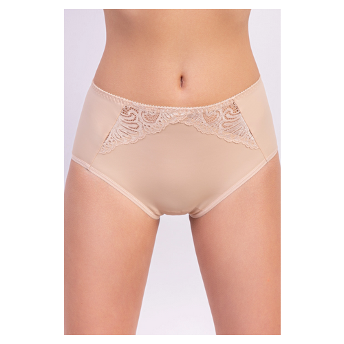 фото Milavitsa трусы слипы с высокой посадкой classic, размер 106, нюд