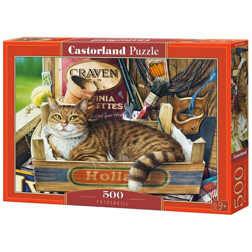 Пазл Castorland Fothergill (B-53476), 500 дет., красный пазл castorland tea time b 53070 500 дет