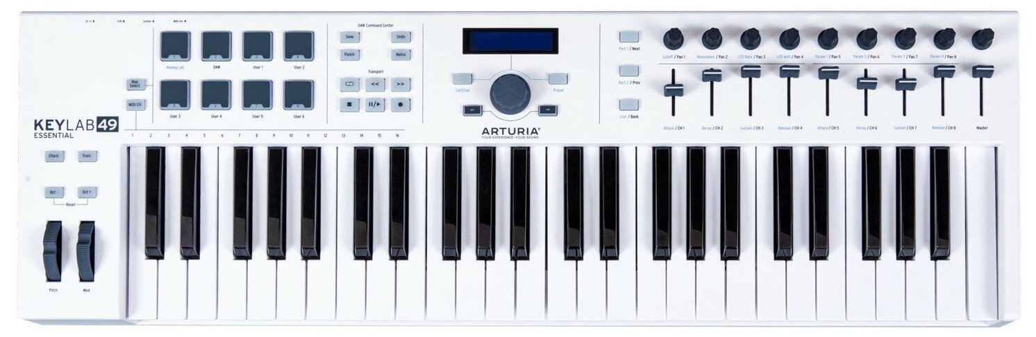 MIDI-клавиатура Arturia KeyLab Essential 49 .