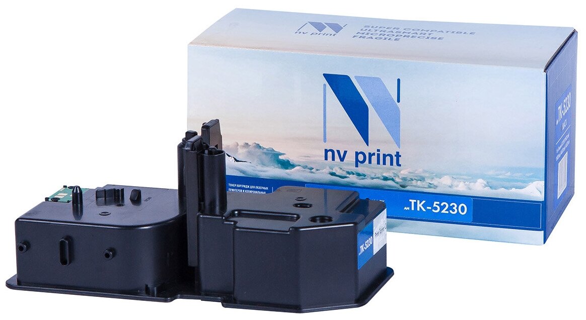 Тонер-картридж NV Print NV-TK5230Bk для Kyocera ECOSYS P5021cdn, Kyocera ECOSYS P5021cdw (совместимый, чёрный, 2600 стр.)