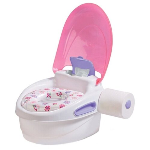 фото Горшок 3 в 1 summer infant step-by-step potty розовый