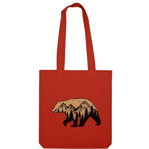 фото Сумка шоппер us basic, красный