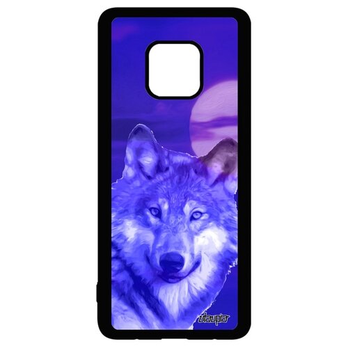 фото Чехол на смартфон huawei mate 20 pro, "дикий волк" злой лютый utaupia