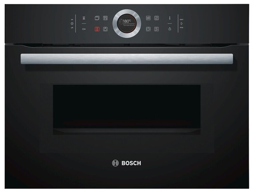 Электрический духовой шкаф Bosch CMG633BB1, черный