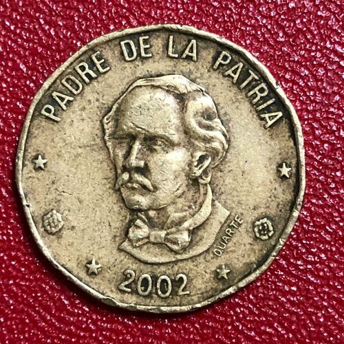 Доминиканская Республика 1 Песо 2002 год Доминикана №2-8 монета доминиканская республика 5 песо 2008 год доминикана 4 4