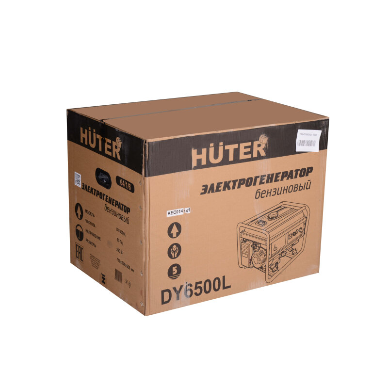 Генератор бензиновый HUTER DY6500L, 5.0кВт (64/1/6). 1059805 - фотография № 11