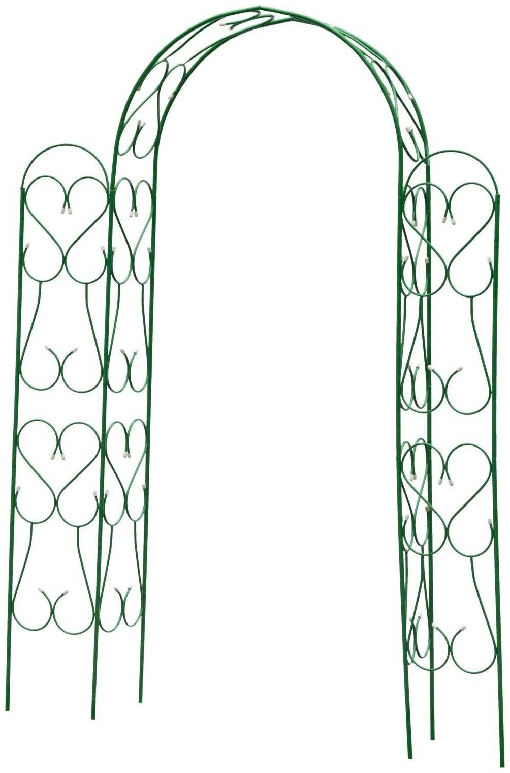 Арка декоративная GRINDA ампир угловая, разборная, 240х120х36см