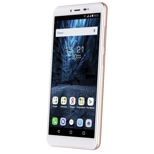 Смартфон Fly Life Mega micro SIMnano SIM шампань 570000₽