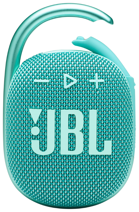 Беспроводная колонка JBL Clip 4 (JBLCLIP4TEAL), бирюзовый