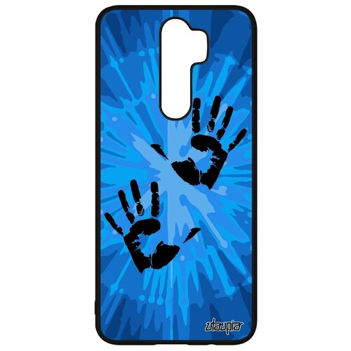 фото Чехол на смартфон xiaomi redmi note 8 pro, "отпечаток ладони" раста palm utaupia