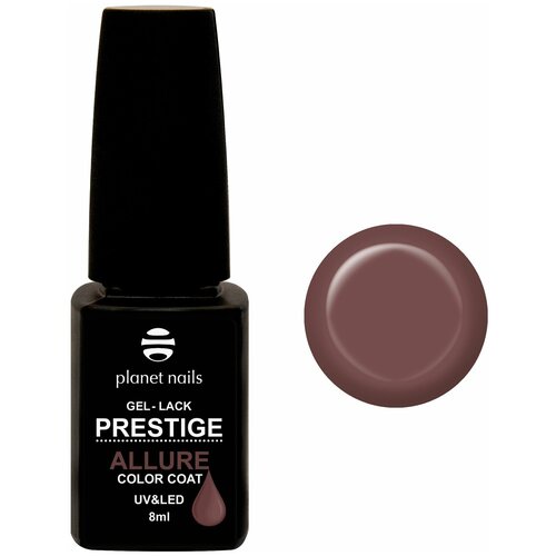 Planet nails Гель-лак Prestige Allure, 8 мл, 682 planet nails топ для гель лака prestige matte sand