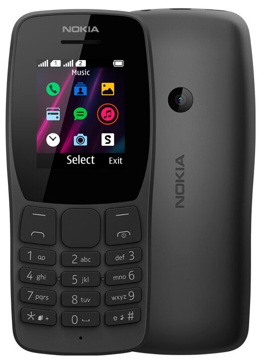   Nokia 110 DS TA-1192 Black .