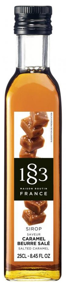 фото Сироп 1883 Maison Routin Соленая карамель