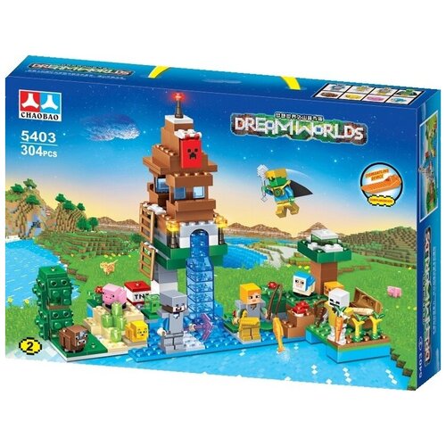 Конструктор Dream Worlds Minecraft 5403-2 (304 детали)