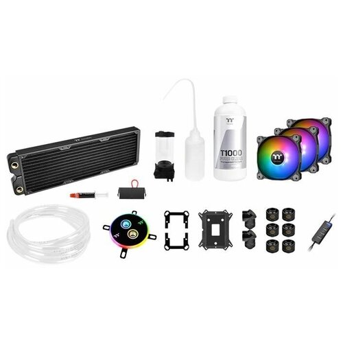 Система охлаждения для процессора Thermaltake Pacific C360 DDC Soft Tube Water Cooling Kit, черный