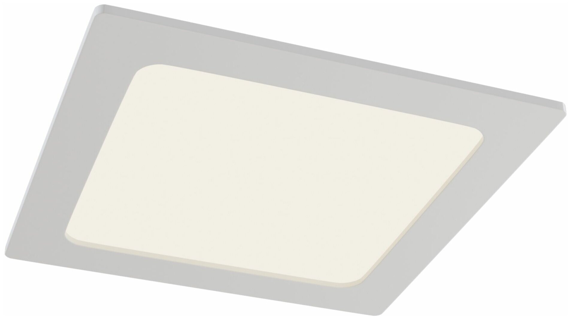 Светильник MAYTONI Stockton DL022-6-L18W, LED, 18 Вт, 4000, нейтральный белый, цвет арматуры: белый, цвет плафона: белый