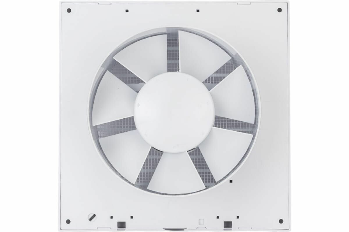 Вентилятор вытяжной бытовой настенный 125 С (175х160х84, белый, IP24) - фотография № 4