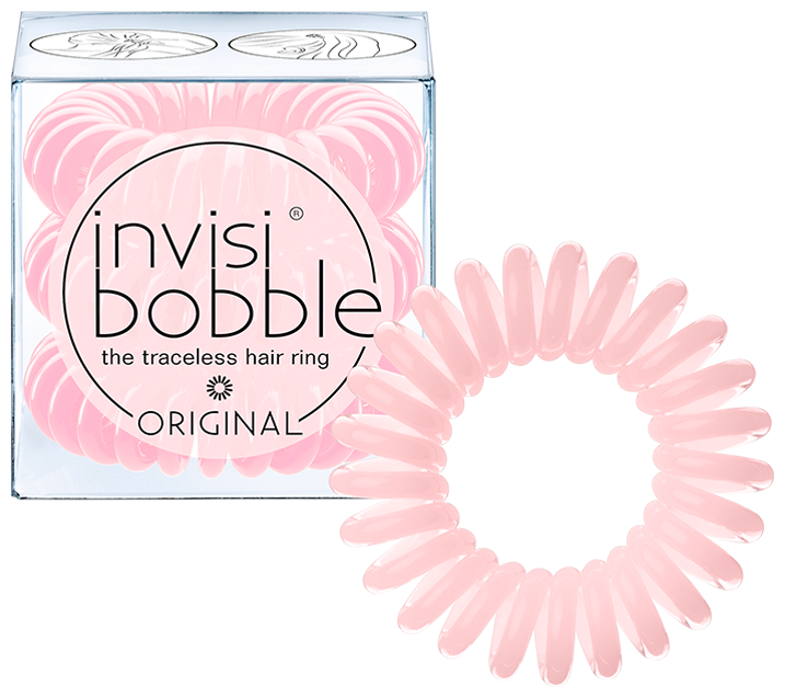 Резинка-браслет для волос invisibobble ORIGINAL Blush Hour (с подвесом)